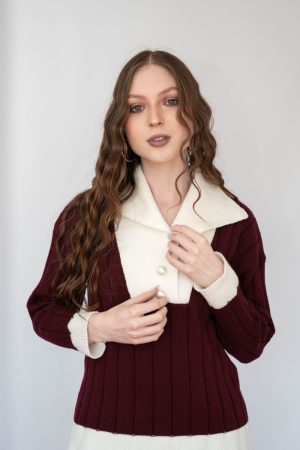 Camisero Solapa Botón Perla